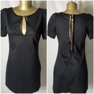 LAROK BLACK PUFF SLEEVE DRESS